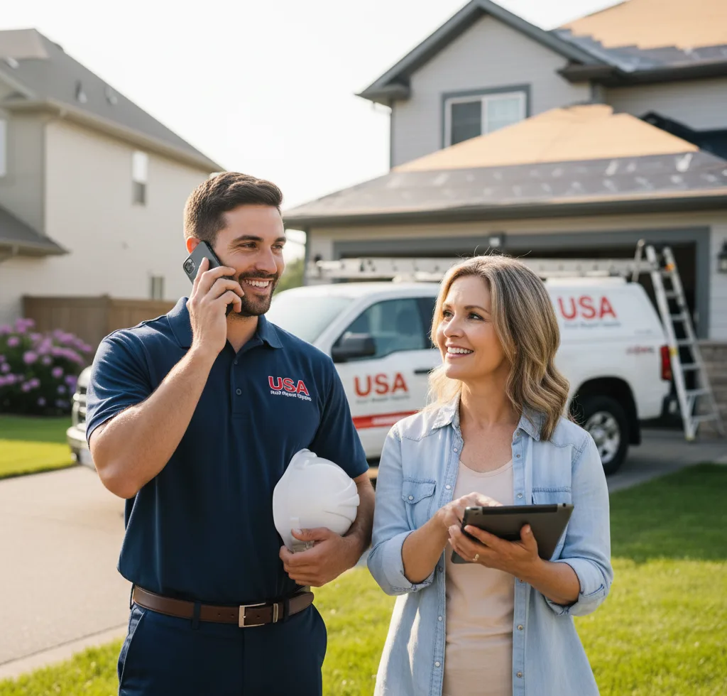 USA Roof Repair Experts customer support in Hatfield